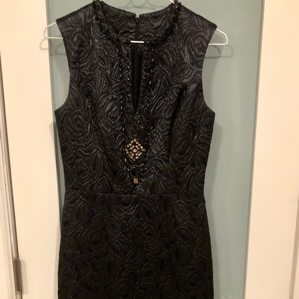Monique Lhuillier Dress, black formal, size 4